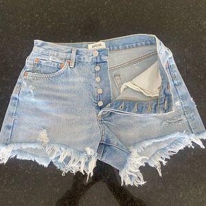 AGOLDE Parker Shorts